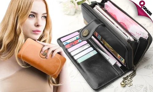 Vintage Leather Wallet for Women!